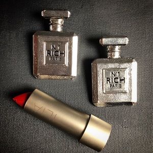 NWT / No.1 RICH Paris statement earrings in silver